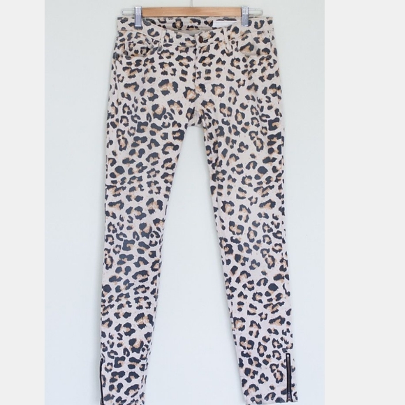 Sass & Bide Leopard Print Jeans - Picture 1 of 1